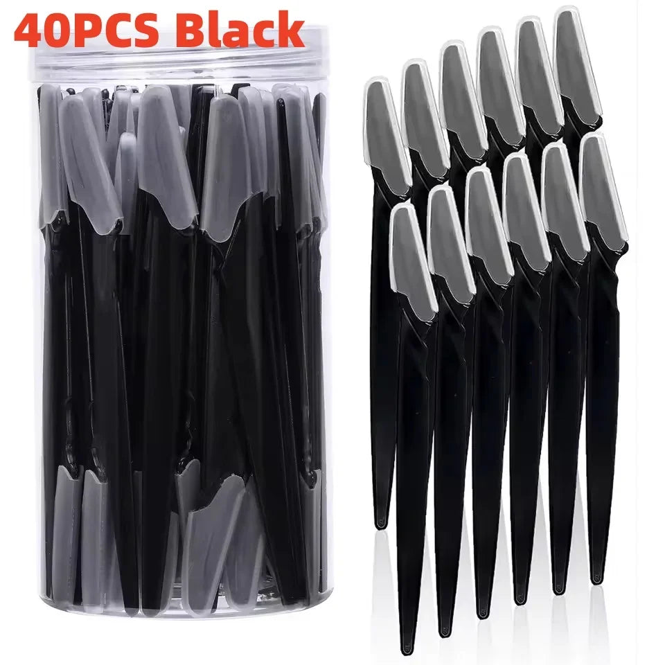 Eyebrow Razor Kit with Case