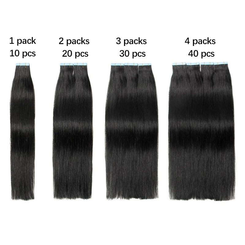 Invisible Injected Tape-In Extensions