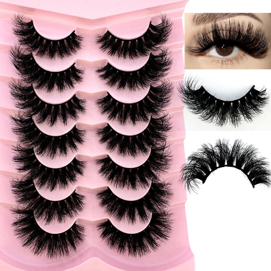 Dramatic Cat Eye Lashes — 7 Pairs
