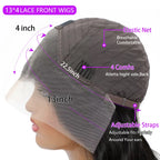 Deep Wave Lace Front Wig — 250% Density