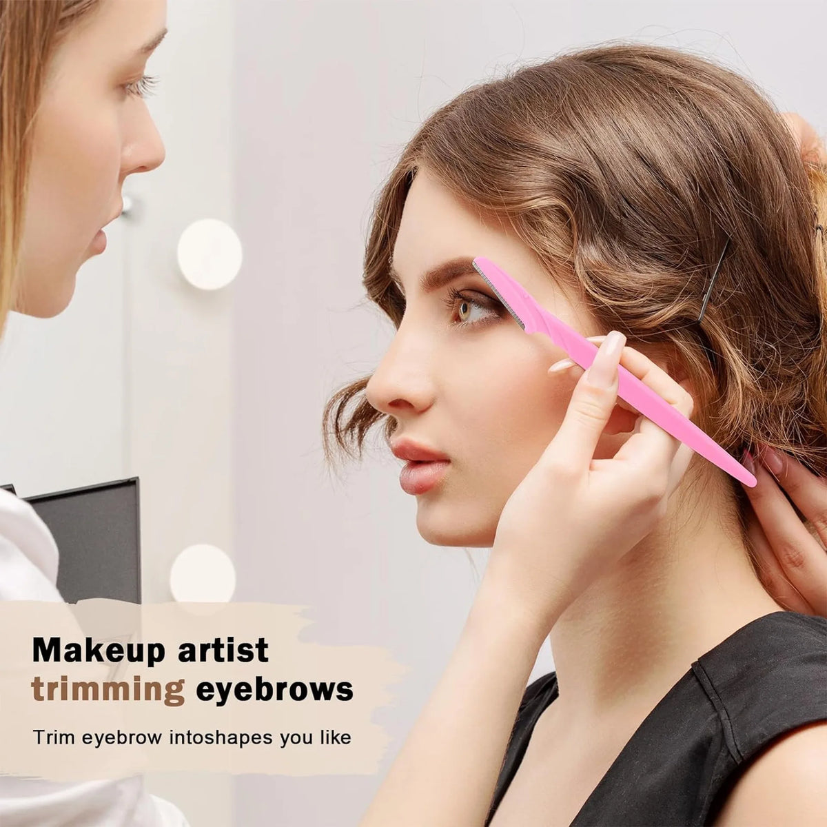 Eyebrow Razor Kit with Case