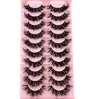 8D Mink Lashes — 10 Pairs