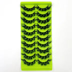 8D Mink Lashes — 10 Pairs