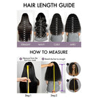 Deep Wave Lace Front Wig — 250% Density