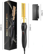 Heated Straightening Comb — Wet or Dry
