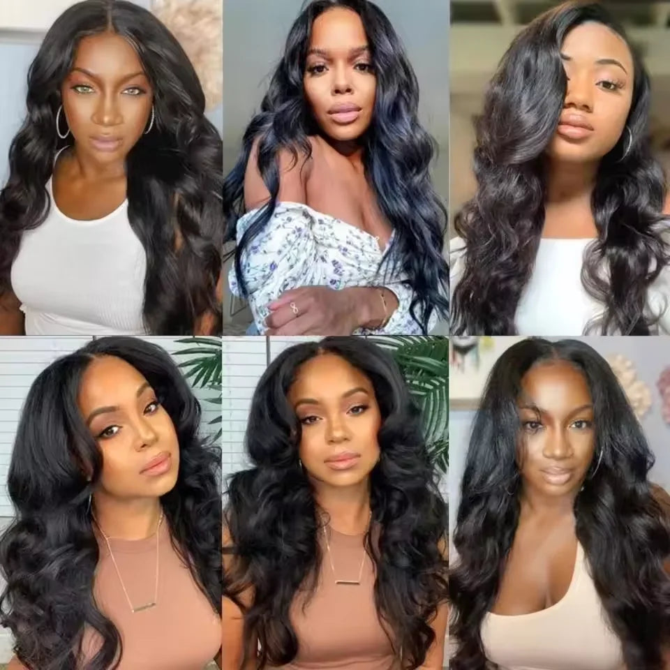 Body Wave V-Part Wig — 200% Density