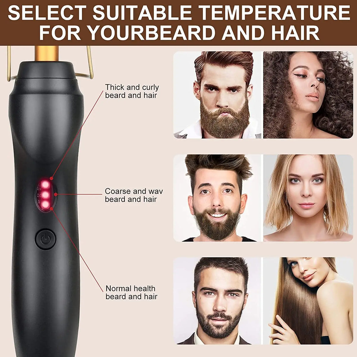 Electric Hot Comb Straightener