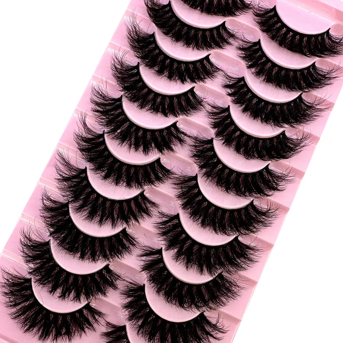 8D Mink Lashes — 10 Pairs