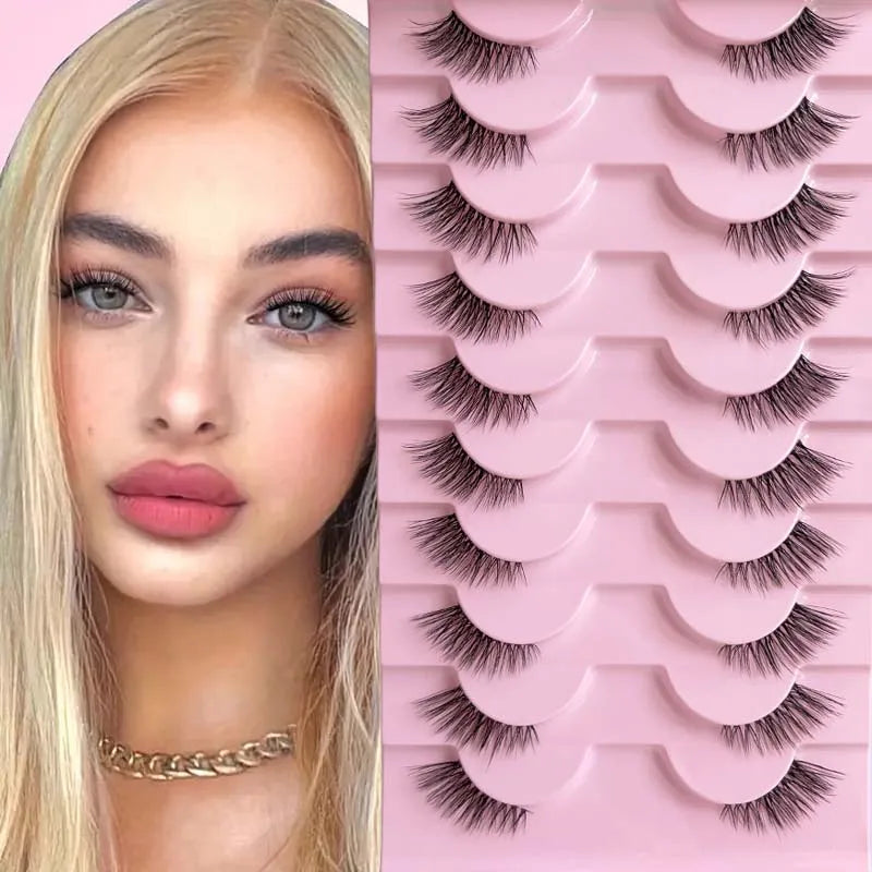 Short Wispy Half Lashes — 10 Pairs
