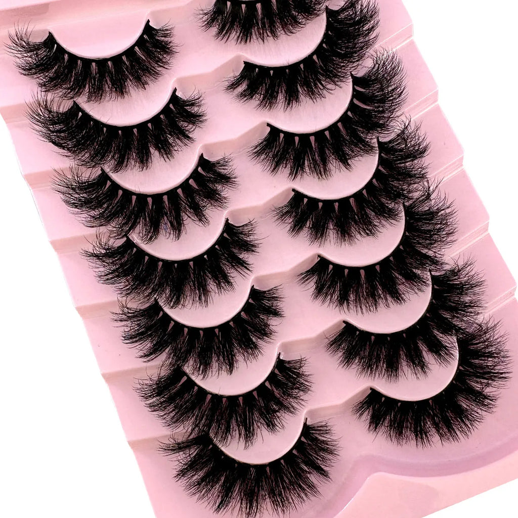 Dramatic Cat Eye Lashes — 7 Pairs