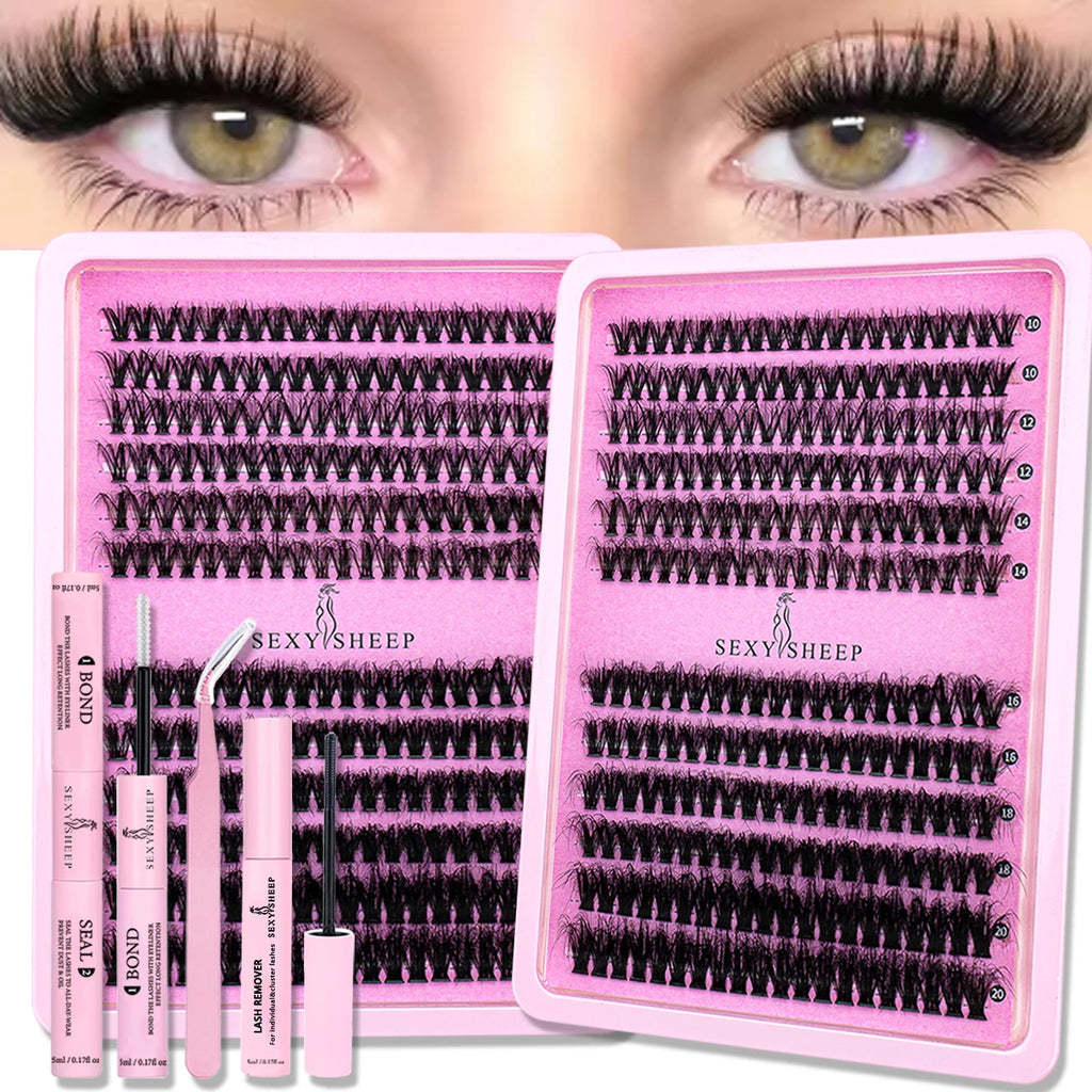 DIY Lash Clusters with Glue & Remover