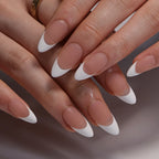 Long Stiletto Press-On Nails — Pink