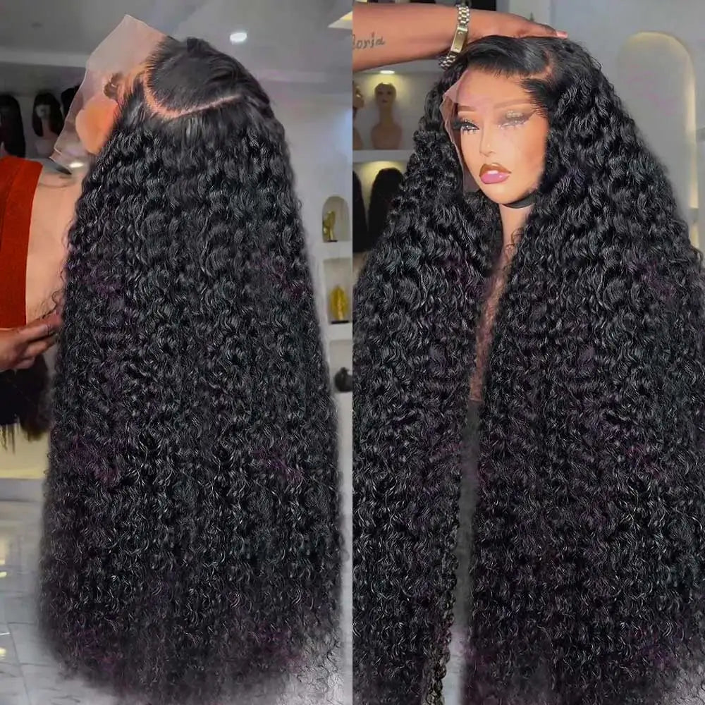 Deep Wave Lace Frontal Wig — Long Lengths
