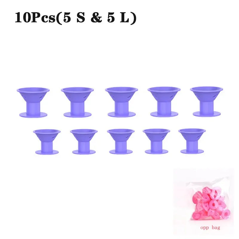 Silicone Heatless Hair Rollers