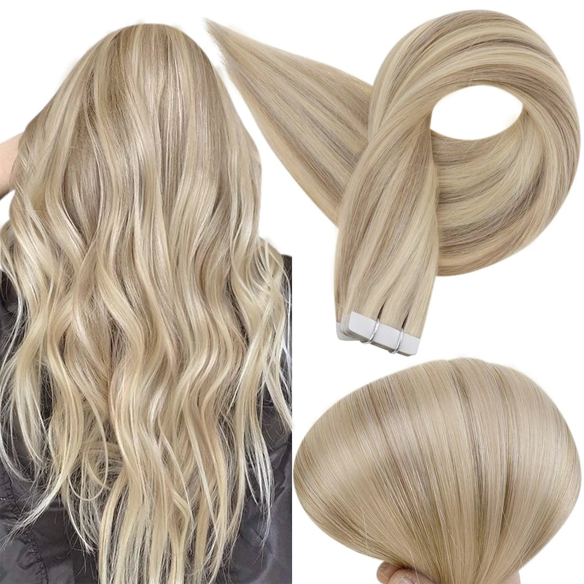 Remy Straight Tape-Ins — 20 Piece, 50g