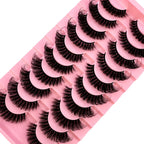8D Mink Lashes — 10 Pairs