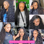 Deep Wave Lace Frontal Wig — Long Lengths