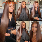 Chocolate Brown Straight Bundles