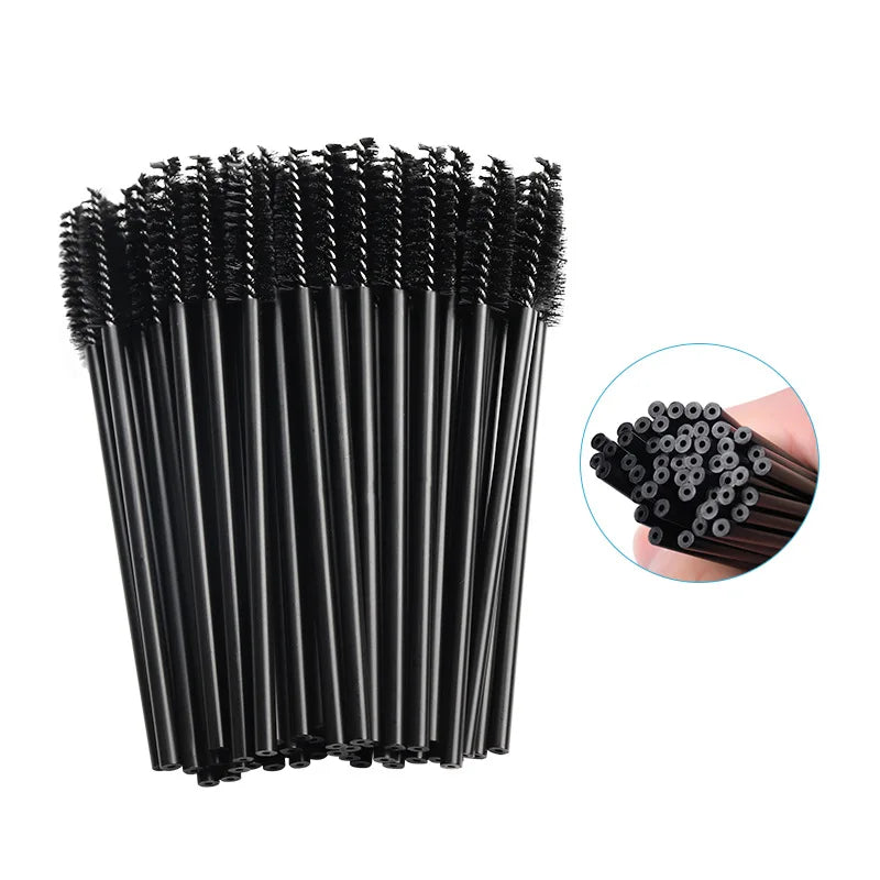 Disposable Mascara Wands — 50 Pack