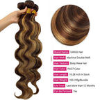 Highlight Ombre Body Wave Bundles