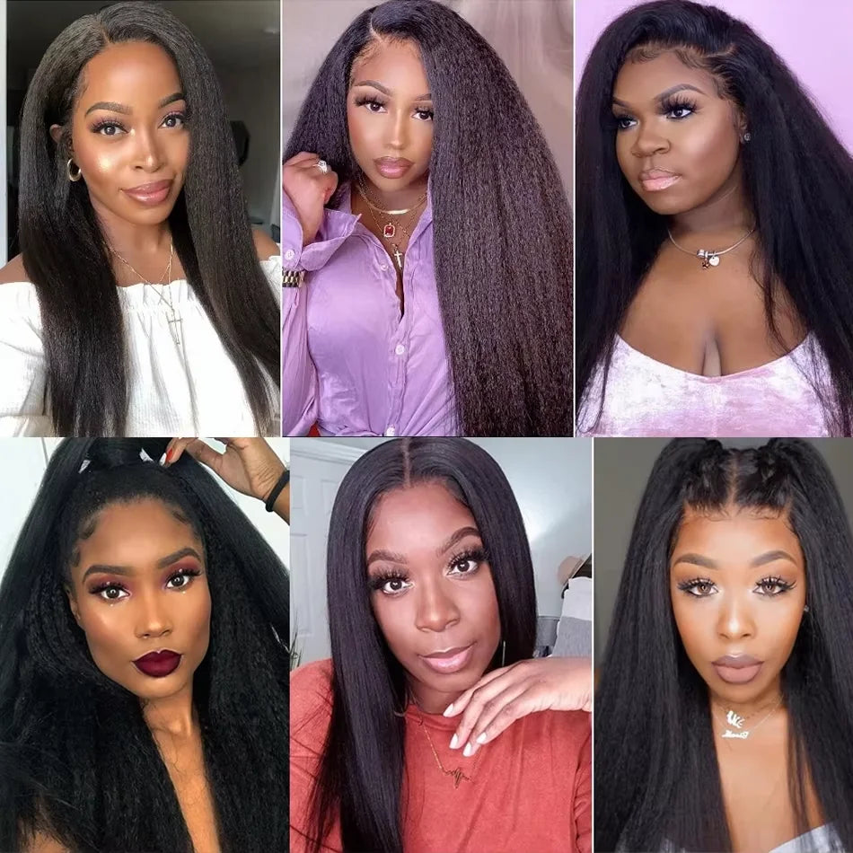 Kinky Straight Bundle Set — 100% Human Hair
