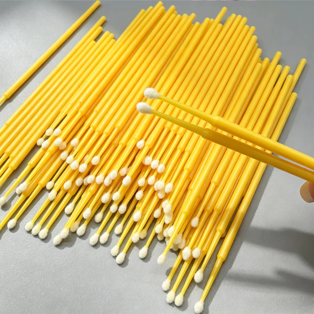 Lash Cleaning Micro Swabs — 100 Pack