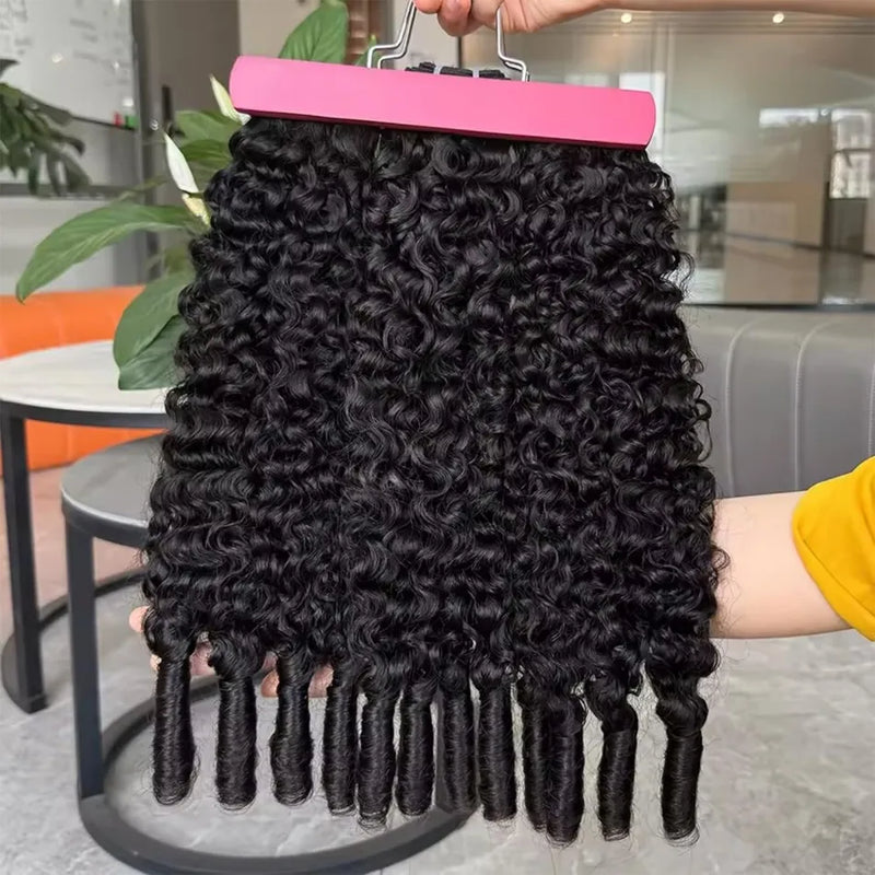 Burmese Curly Bundles — Raw Human Hair