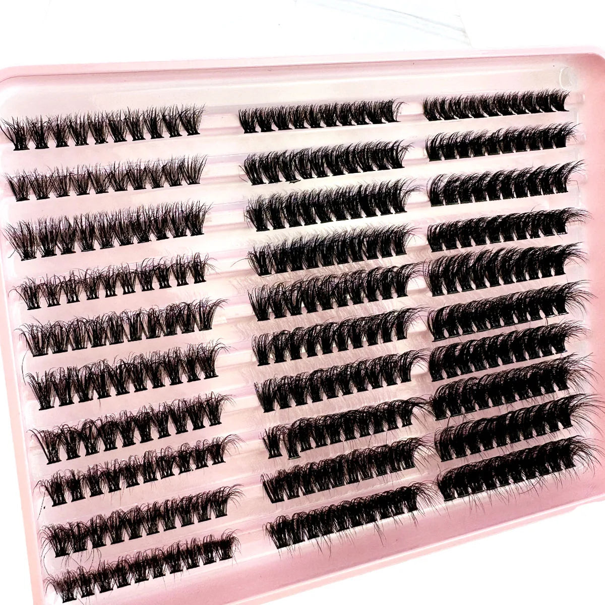 Fluffy Lash Clusters — 5D Volume