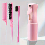 Styling Kit — Spray Bottle, Combs & Brush