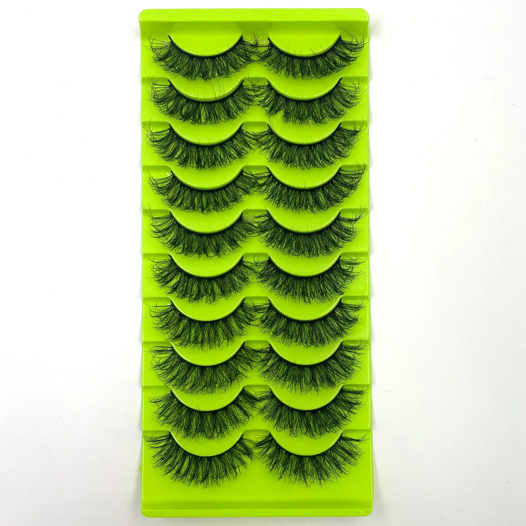8D Mink Lashes — 10 Pairs