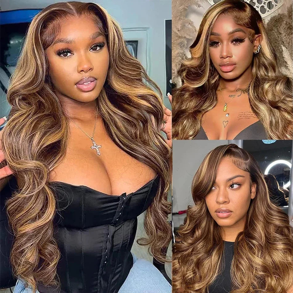 4/27 Highlight Ombre Body Wave Bundles