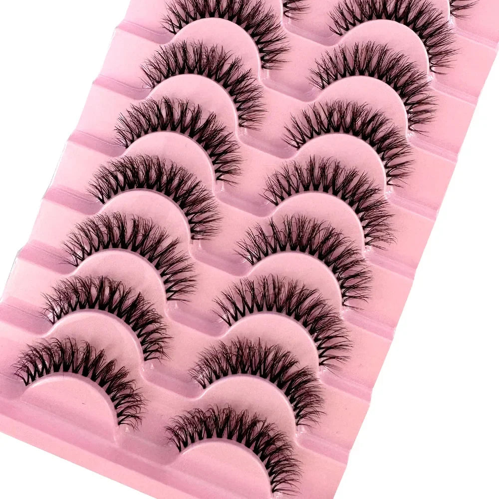 8D Mink Lashes — 10 Pairs
