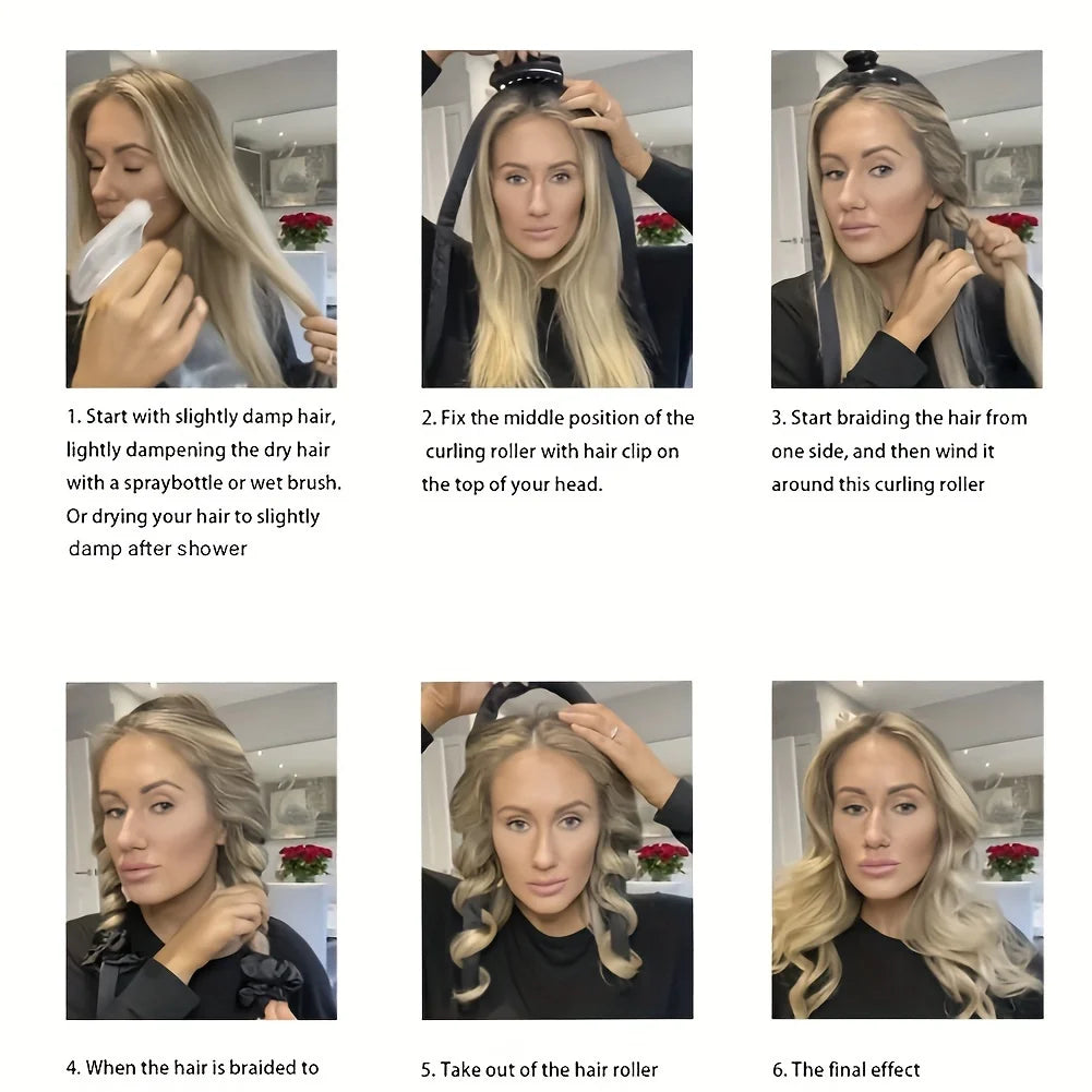 Heatless Curling Set — 4-in-1