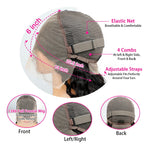 Chocolate Brown Body Wave Wig — 200% Density