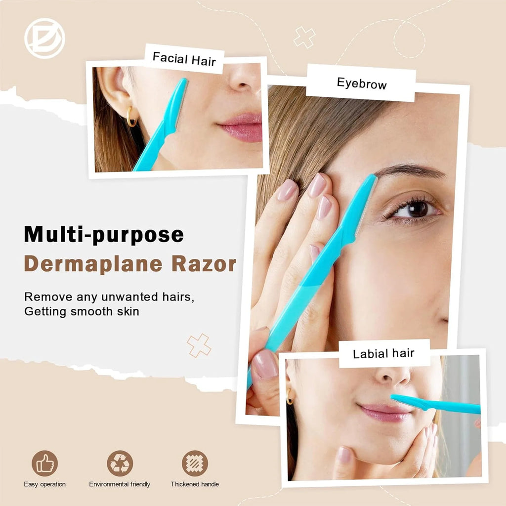 Eyebrow Razor Kit with Case