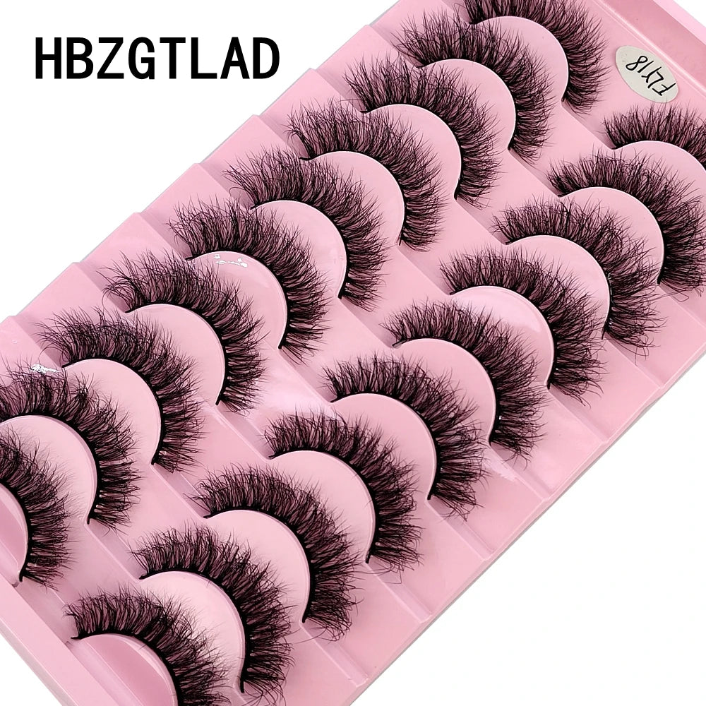 Faux Mink Lashes — 10 Pairs