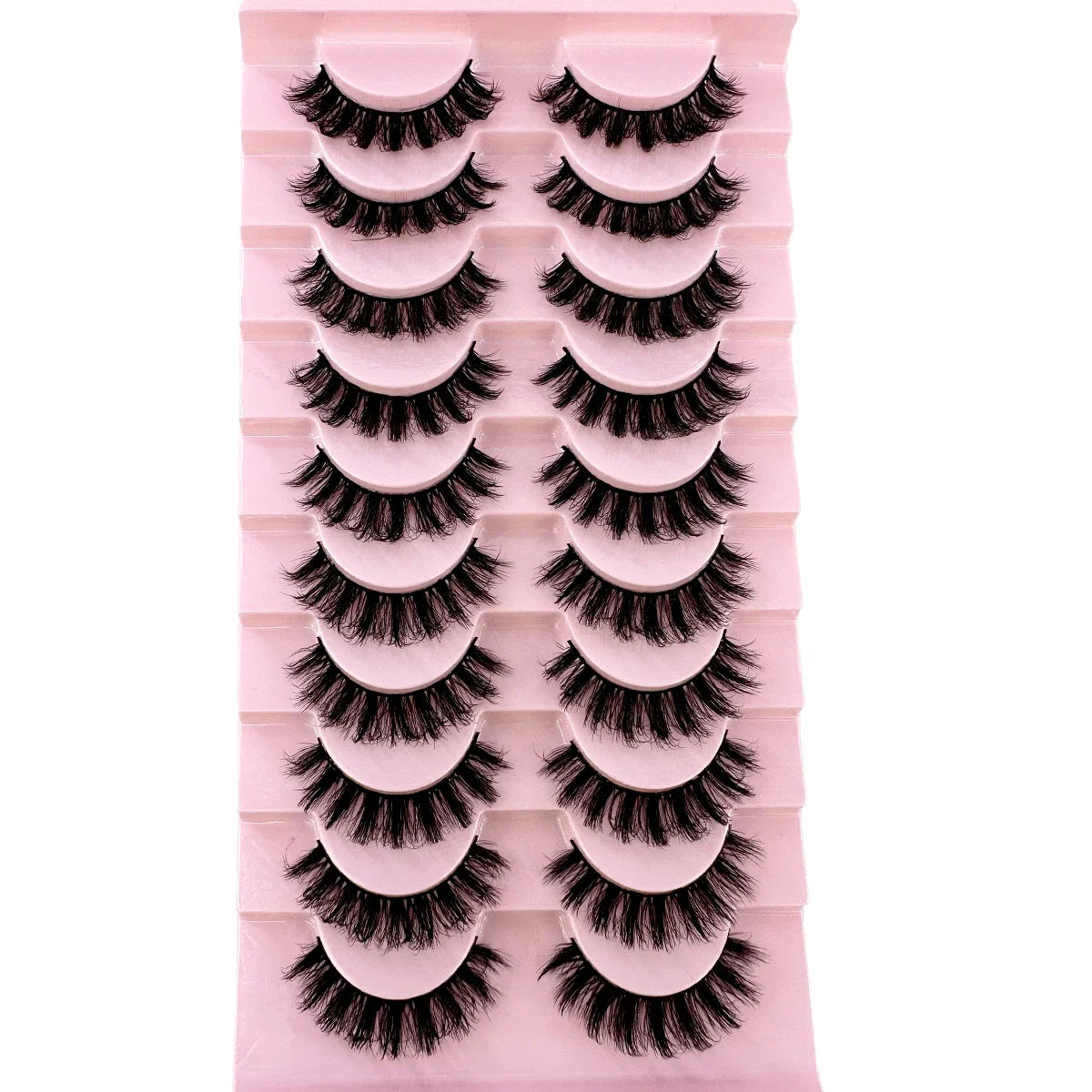 8D Mink Lashes — 10 Pairs
