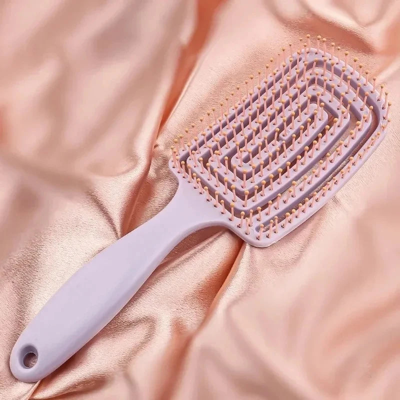 Hollow Vent Detangling Comb — Wig Safe
